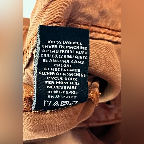 Social Standard by Sanctuary Women's Orange Casual Fortune Shorts Size Small - Picture 6 of 14